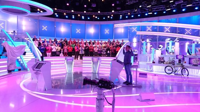 Chauffeur de Salle pour Les 12 Coups de Midi sur TF1 depuis sa première diffusion le lundi 28 juin 2010, émission orchestrée par Jean-Luc Reichmann photo prise en février 2017