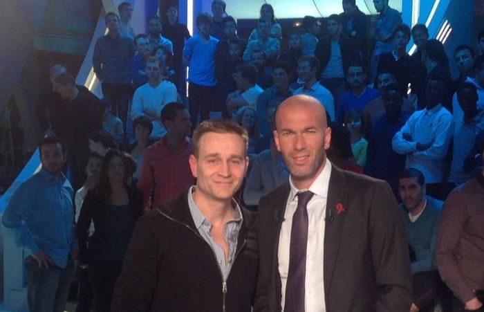 avec Zinedine Zidane dimanche 29 mars 2015 