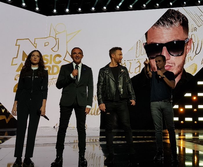Chauffeur de Salle NRJ Music Awards sur TF1 avec Jain, Nikos Aliagas et David Guetta samedi 10 novembre 2018 