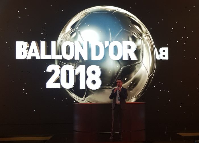 Chauffeur de Salle cérémonie Ballon d'Or 2018 au Grand Palais 